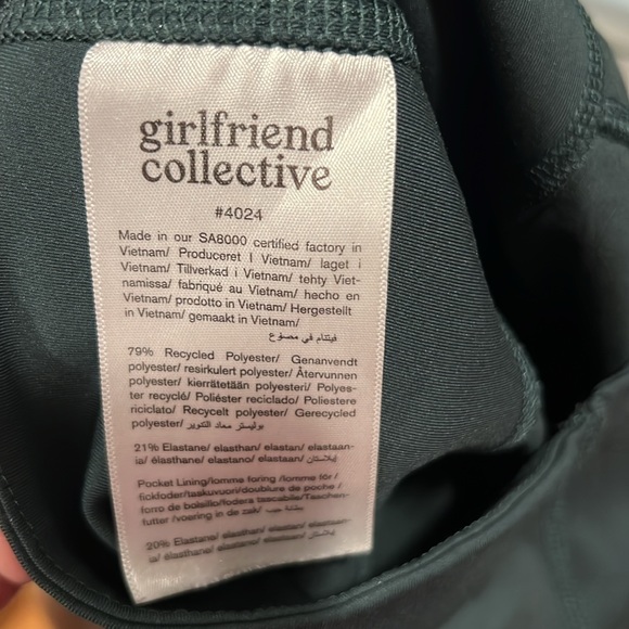 Girlfriend collective moss compressive pocket legging - Picture 4 of 4